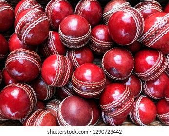 Old cricket balls