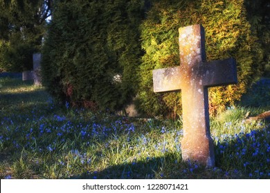 Old Cross In Cementary