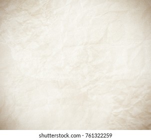 Old crumpled paper texture background - Shutterstock ID 761322259