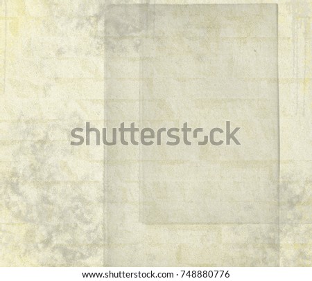 Old crumpled paper texture background