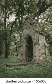 Old Crypt Forest Stock Photo (Edit Now) 4606003