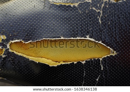 Old cushion, broken sofa abstract and background