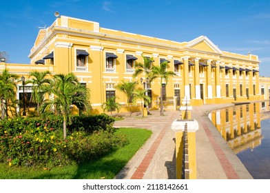 old customs building in the city of barranquilla colombia  - Shutterstock ID 2118142661