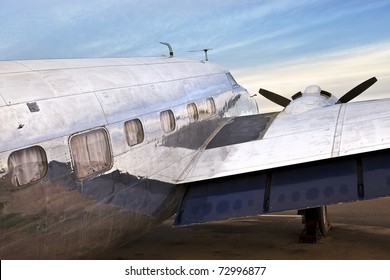 Old DC3 Airplane