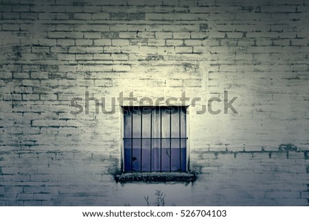 Similar – Image, Stock Photo colorful decay Window