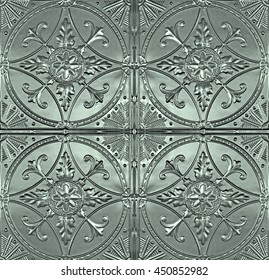 Old Decorative Ceiling Tin Tiles