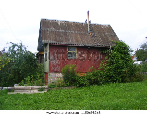 Old deserted house in a\
village