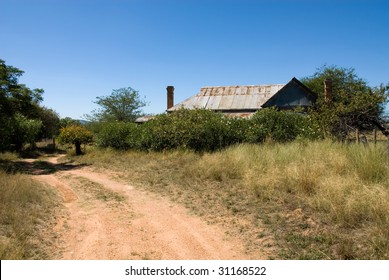 An Old, Dilapidated House On A Farm Near Mudgee, New South Wales, Australia