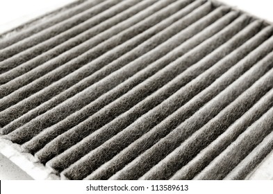 An Old Dirty Air Filter For Cars