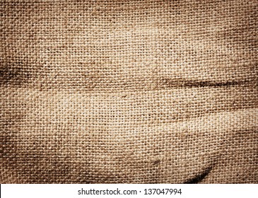 Old Dirty Burlap Texture