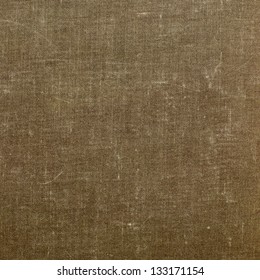 Old Dirty Cloth Texture. Book Cover