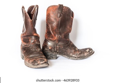 old cowboy boots
