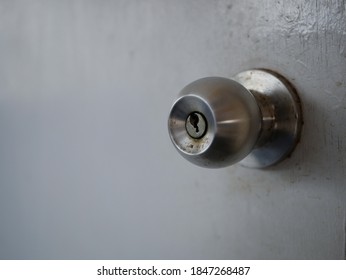 Old And Dirty Door Knob, Soft Focus