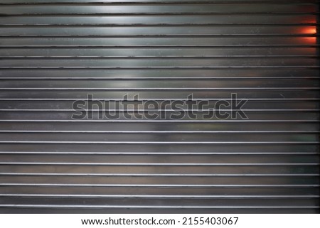 old dirty iron garage door curtain texture , metallic shop blind