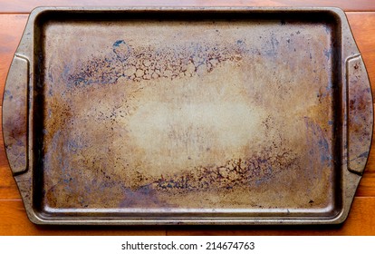 Old Dirty Oven Baking Tray