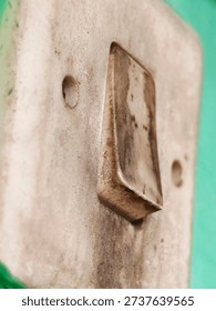 Old and dirty wall switch