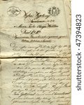 Old document