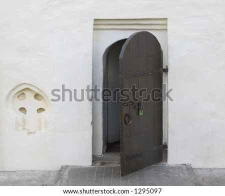 Old door, 15-17-th centiry.