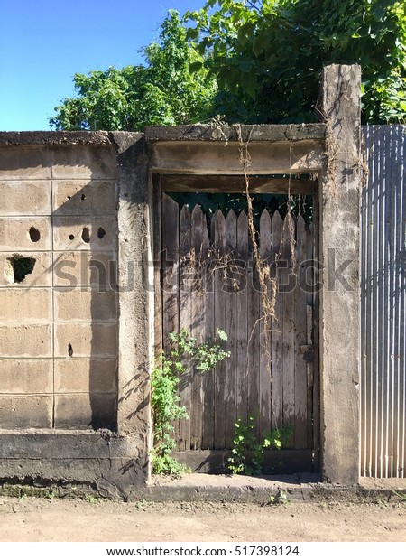 Old Door Abandoned House Death Ivy Stock Photo Edit Now 517398124