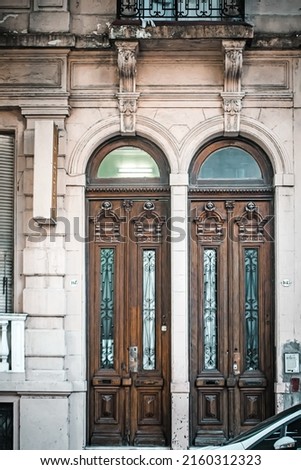 Old door in Buenos Aires