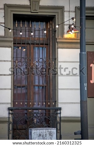 Old door in Buenos Aires