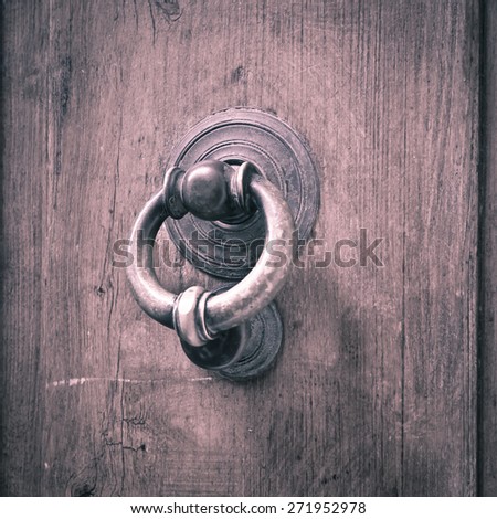 Similar – Gate Door Metal Lock Old