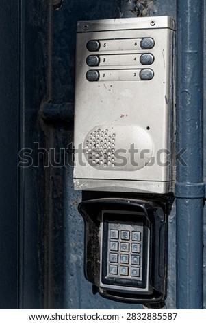 Old door entry buzzer intercom broken require repair UK