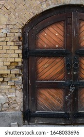 Old Door Of Kyiv Fortress