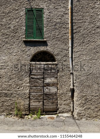 Similar – Old Door Wall (building)