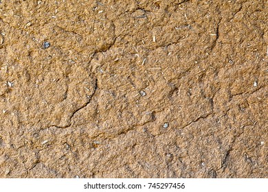 Old Dry Clay Wall Cracks Clay Stock Photo 745297456 | Shutterstock