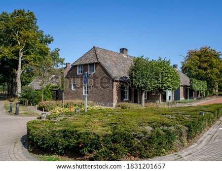 An old Dutch farmer house in Geldrop Noord-Brabant in The Netherland