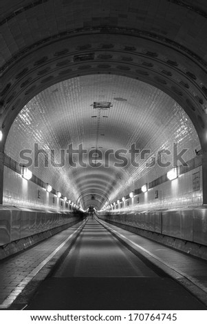 Similar – the tunnel Deserted Tunnel