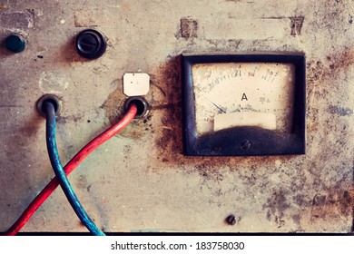 Old electric meter