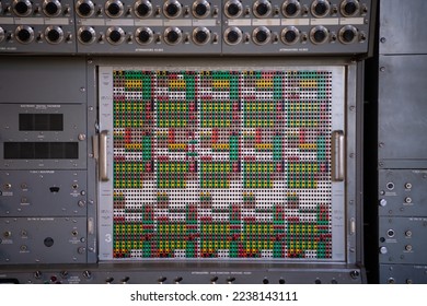 Old Electronic Analogue Computer. Closeup. - Shutterstock ID 2238143111