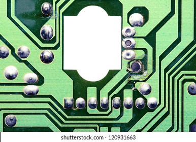 old electronic chip