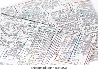 old Electronics schematic