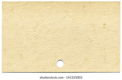 Old Empty Index Card In High Resolution