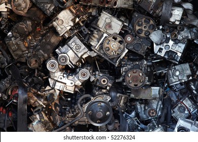 Old Engine Parts