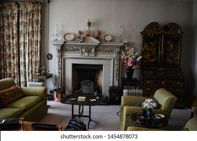 An Old English Country House Sitting Room