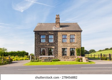 Old english house in beautiful village