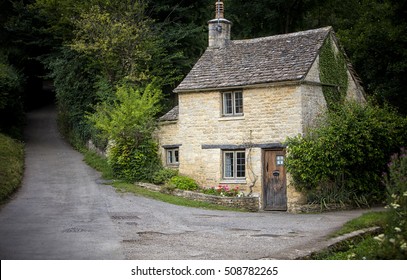 Old English traditional stone cottage