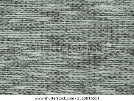 Old ethnic canvas abstract. Geometric ethnic pattern made with straw in black and white. knitting fabric pattern for background.
