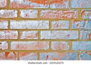 Old Exposed Brick Wall Background