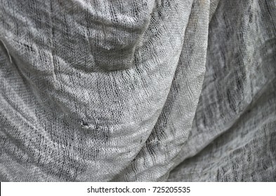 Old Fabric. Gauze Texture