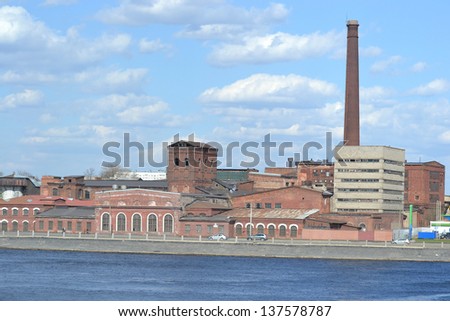 Similar – Image, Stock Photo old industrial plant