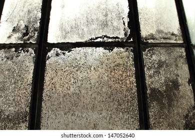 Old Factory Dirty Window