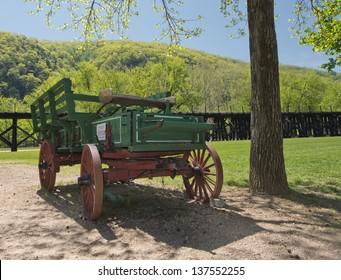 Old Far West Band Wagon - Shutterstock ID 137552255