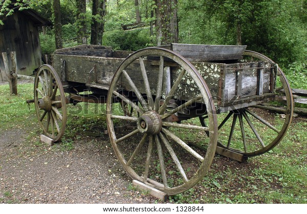 Old Farm Wagon Cart Stock Photo 1328844 | Shutterstock