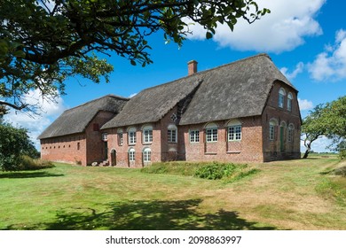 Old farmhouse, Kommandørgård, Danish National Museum, Toftum, Rømø region of Southern Denmark, Denmark