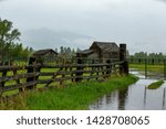 Old farmstead near Canyon City, Oregon